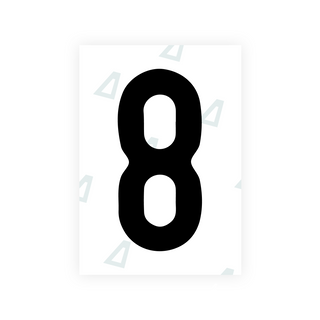 Alite Nanofilm for Israel (standart) license plates - Symbol "8"