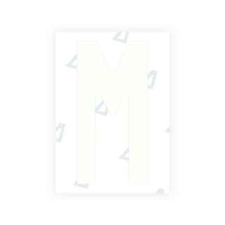 Alite Nanofilm for Italy (Front) number plates - Symbol "M"