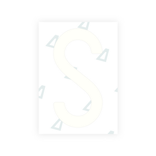 Alite Nanofilm for Italy (Front) number plates - Symbol "S"