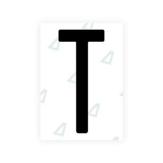 Alite Nanofilm for Italy (Front) number plates - Symbol "T"
