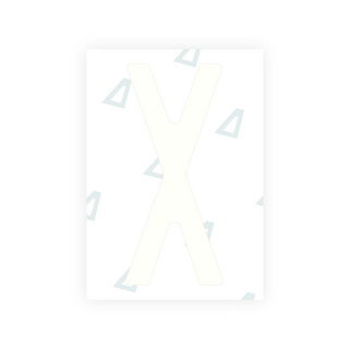 Alite Nanofilm for Italy (Front) number plates - Symbol "X"