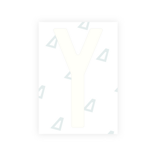 Alite Nanofilm for Italy (Front) number plates - Symbol "Y"