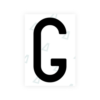 Alite Nanofilm für hintere italienische Kennzeichen - Symbol "G"