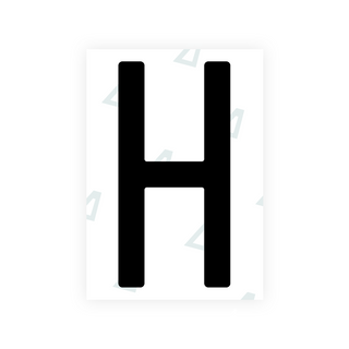 Alite Nanofilm für hintere italienische Kennzeichen - Symbol "H"