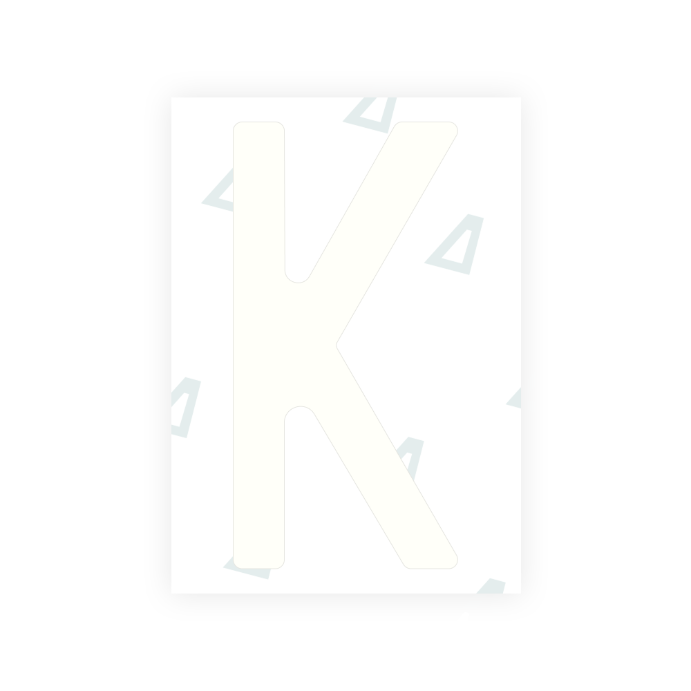Alite Nanofilm para placas traseiras italianas - Símbolo "K"