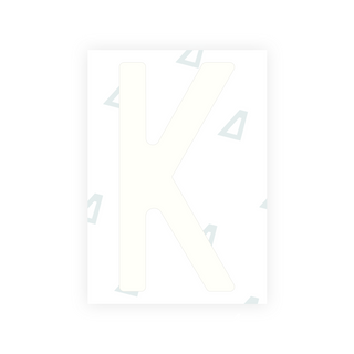 Alite Nanofilm para placas traseiras italianas - Símbolo "K"
