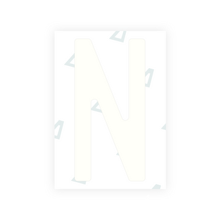 Alite Nanofilm para placas traseiras italianas - Símbolo "N"