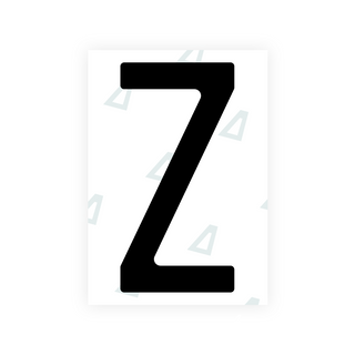 Alite Nanofilm für hintere italienische Kennzeichen - Symbol "Z"