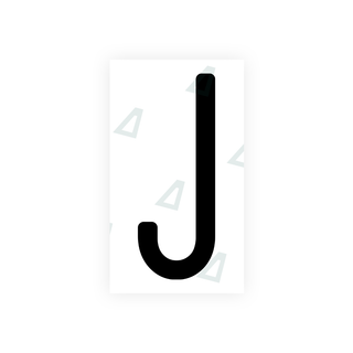 Alite Nanofilm for US (Wisconsin) license plates - Symbol "J" - Alite