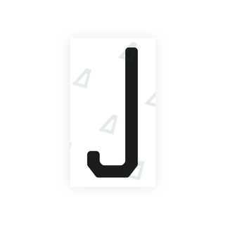 Alite Nanofilm for US (Michigan) license plates - Symbol "J" - Alite
