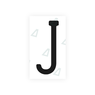 Alite Nanofilm for US (Pennsylvania) license plates - Symbol "J" - Alite