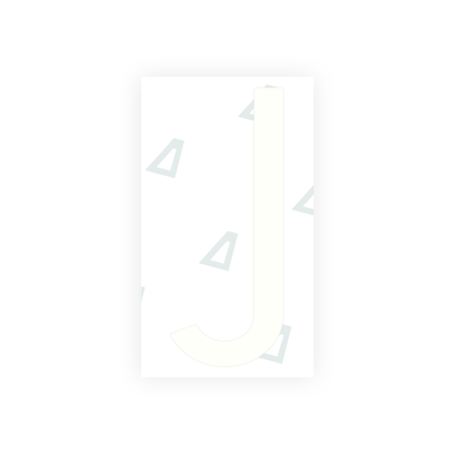 Alite Nanofilm for Mexico license plates - Symbol "J" - Alite