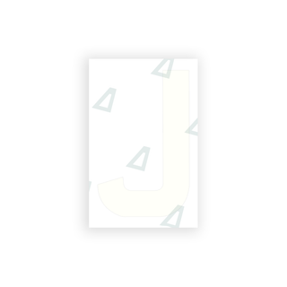 Alite Nanofilm for United Kingdom license plates - Symbol "J" - Alite