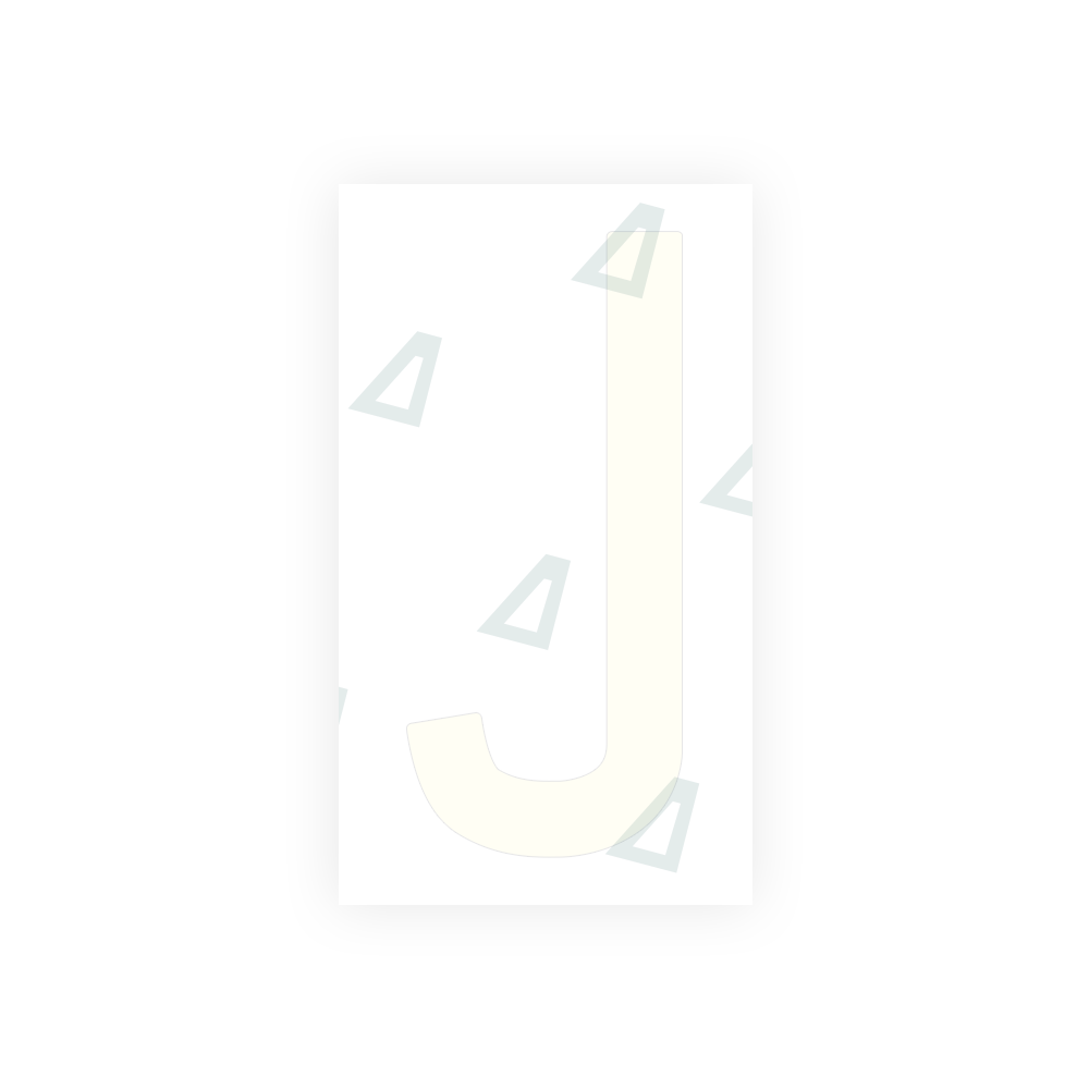 Alite Nanofilm for US (New Jersey) Moto license plates - Symbol "J" - Alite