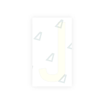 Alite Nanofilm for US (Oklahoma) Moto license plates - Symbol "J" - Alite