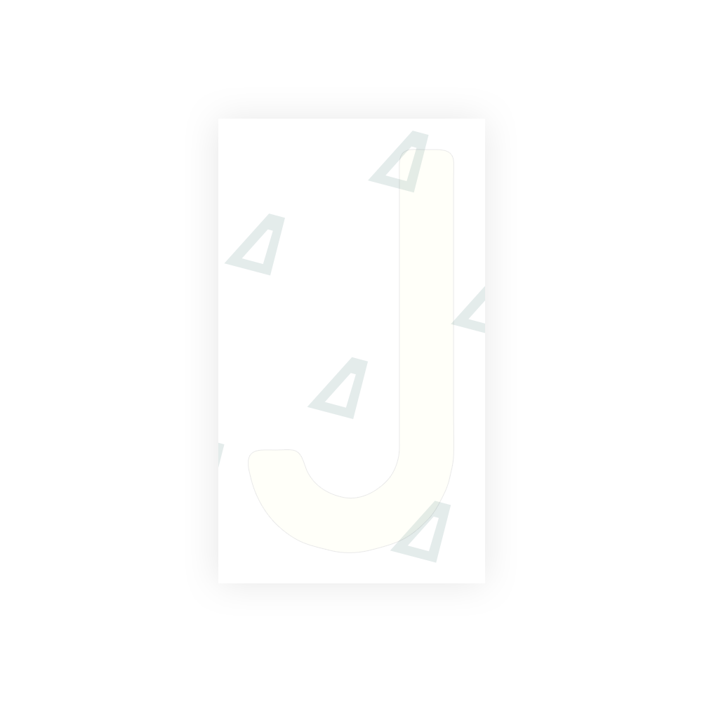Alite Nanofilm for front Switzerland license plates - Symbol "J" - Alite