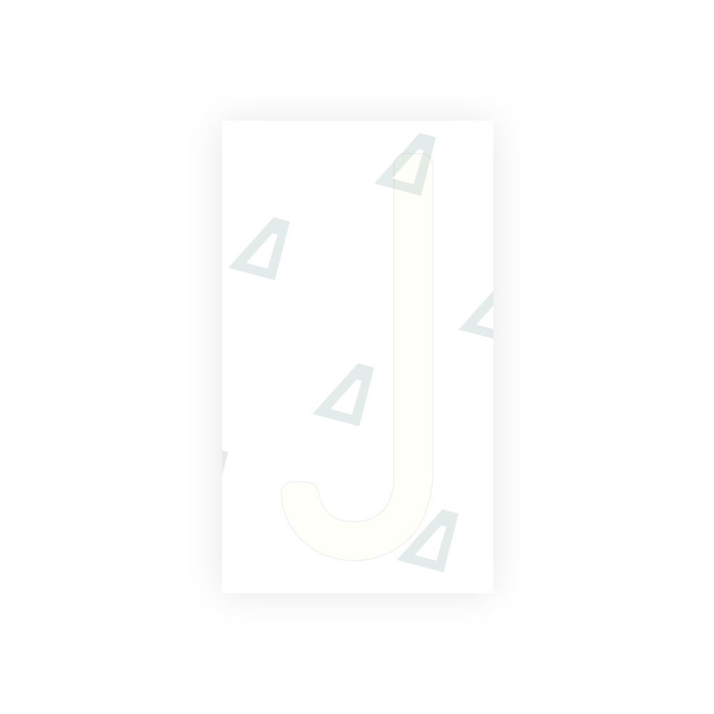 Alite Nanofilm for US (Washington State) license plates - Symbol "J" - Alite