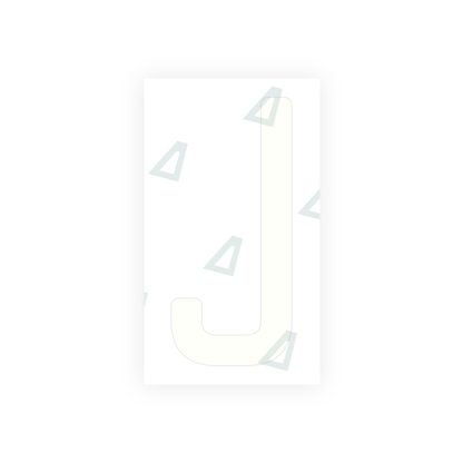 Alite Nanofilm for US (Quebec) license plates - Symbol "J" - Alite
