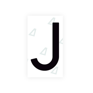 Alite Nanofilm for Spain Flat license plates - Symbol "J" - Alite
