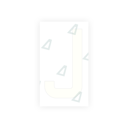 Alite Nanofilm for France license plates - Symbol "J" - Alite