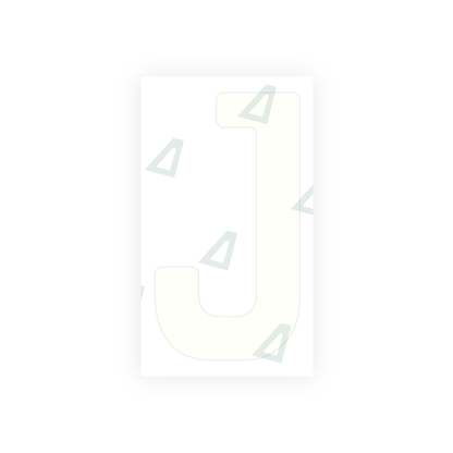 Alite Nanofilm for Germany (standard) license plates - Symbol "J" - Alite