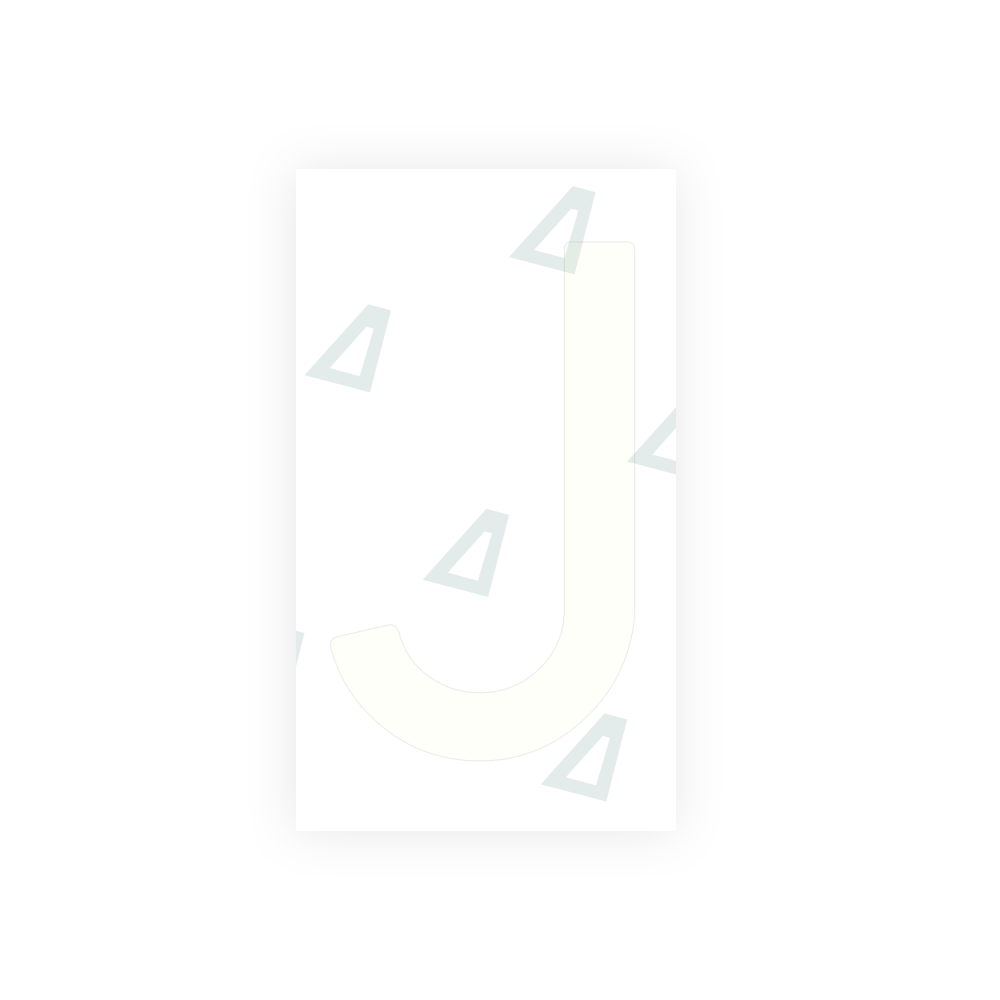 Alite Nanofilm for Spain Flat license plates - Symbol "J" - Alite