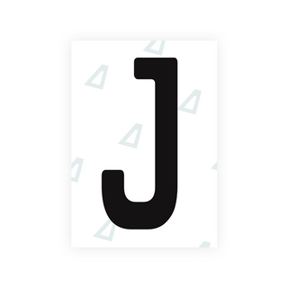 Alite Nanofilm for Guatemala license plates - Symbol "J" - Alite
