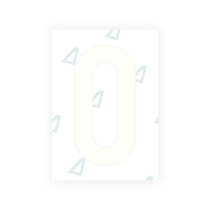 Alite Nanofilm for Japan license plates - Symbol "0"