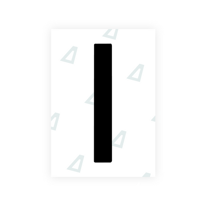 Alite Nanofilm for Japan license plates - Symbol "1"