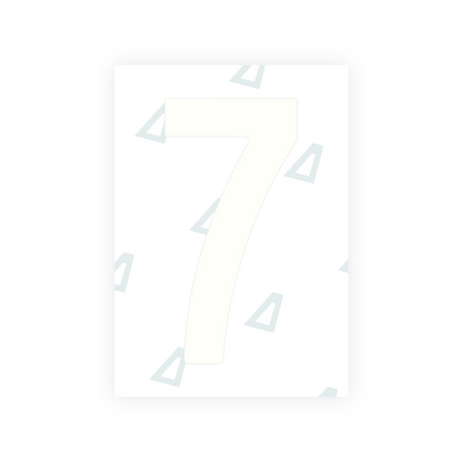 Alite Nanofilm for Japan license plates - Symbol "7"