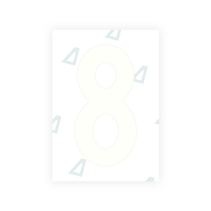 Alite Nanofilm for Japan license plates - Symbol "8"