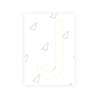 Alite Nanofilm for US (Connecticut 2013) license plates - Symbol "J" - Alite