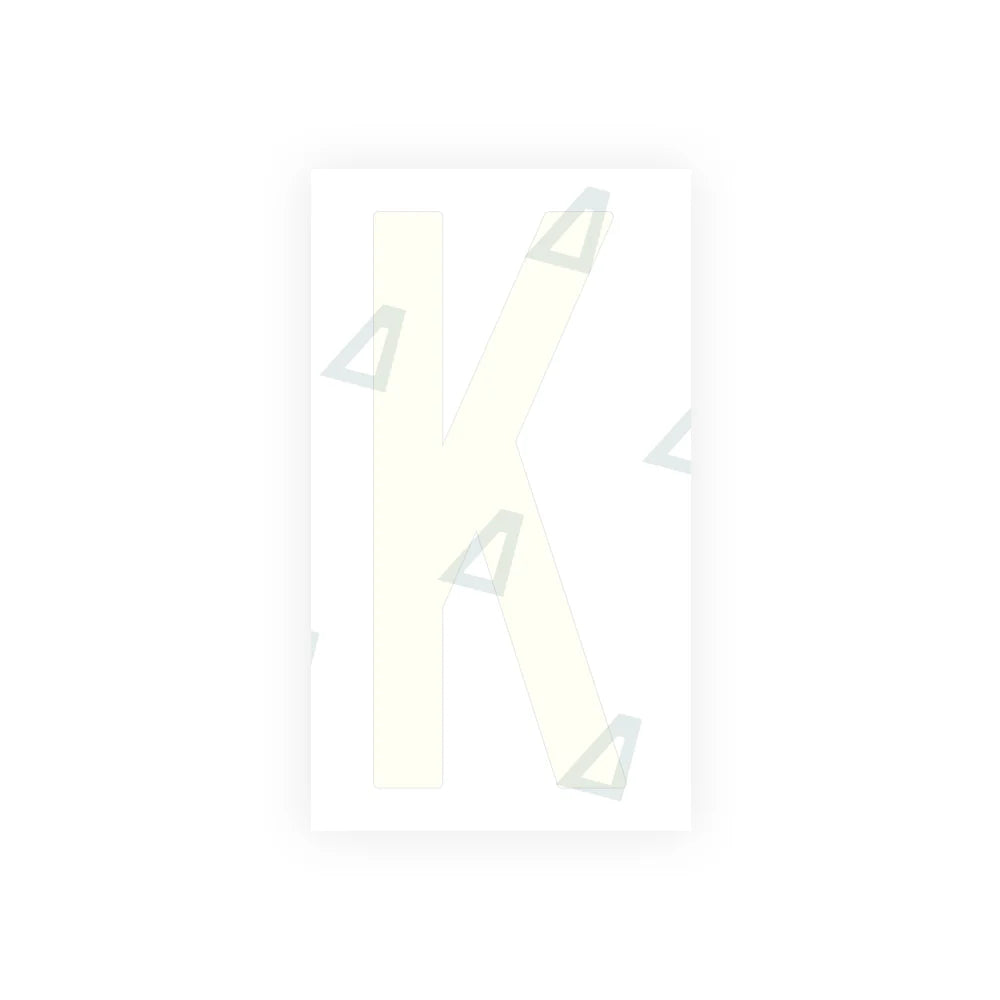 Alite Nanofilm for US (Oklahoma) Moto license plates - Symbol "K" - Alite