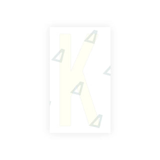 Alite Nanofilm for US (Oklahoma) Moto license plates - Symbol "K" - Alite