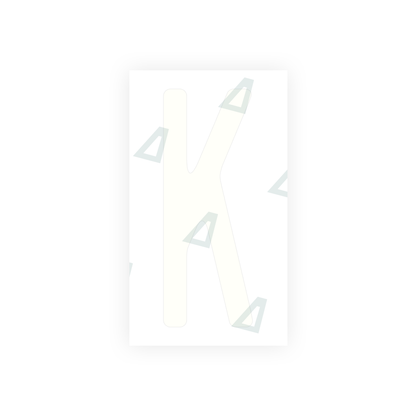 Alite Nanofilm for US (Washington State) license plates - Symbol "K" - Alite