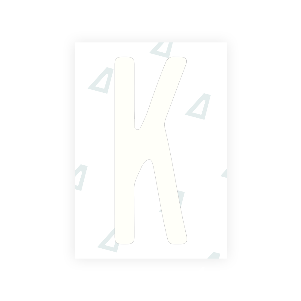 Alite Nanofilm for US (Illinois 2006 - Round) license plates - Symbol "K" - Alite
