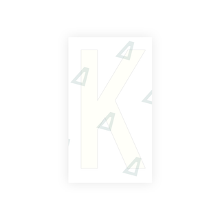 Alite Nanofilm for France license plates - Symbol "K" - Alite