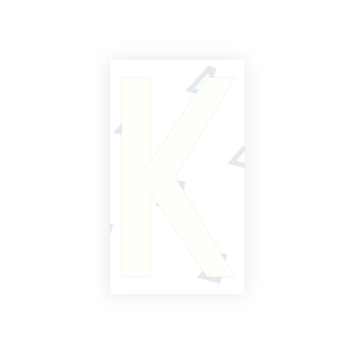 Alite Nanofilm for Greece license plates - Symbol "K" - Alite