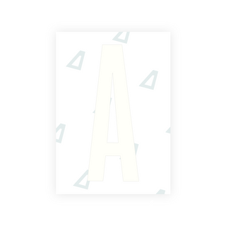 Alite Nanofilm for US (Nebraska 2023) license plates - Symbol "A"