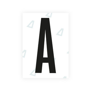 Alite Nanofilm for US (Nebraska 2023) license plates - Symbol "A"