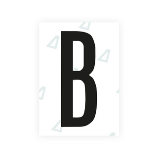 Alite Nanofilm for US (Nebraska 2023) license plates - Symbol "B"