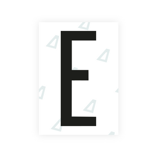 Alite Nanofilm for US (Nebraska 2023) license plates - Symbol "E"
