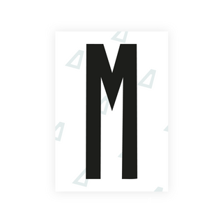 Alite Nanofilm for US (Nebraska 2023) license plates - Symbol "M"