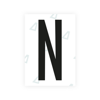 Alite Nanofilm for US (Nebraska 2023) license plates - Symbol "N"