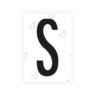 Alite Nanofilm for US (Nebraska 2023) license plates - Symbol "S"