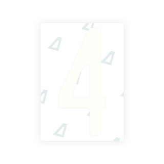 Alite Nanofilm for US (Kentucky - Embossed) license plates - Symbol "4"