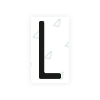 Alite Nanofilm for US (Ohio 2013) license plates - Symbol "L" - Alite