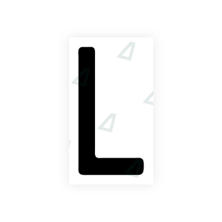 Alite Nanofilm for front Switzerland license plates - Symbol "L" - Alite