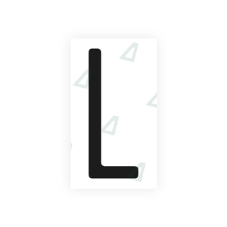 Alite Nanofilm for US (Pennsylvania) license plates - Symbol "L" - Alite