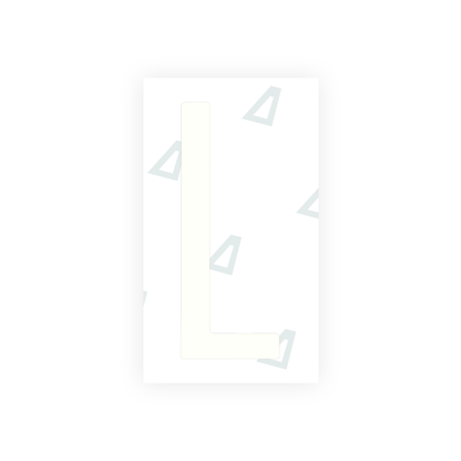 Alite Nanofilm for Mexico license plates - Symbol "L" - Alite